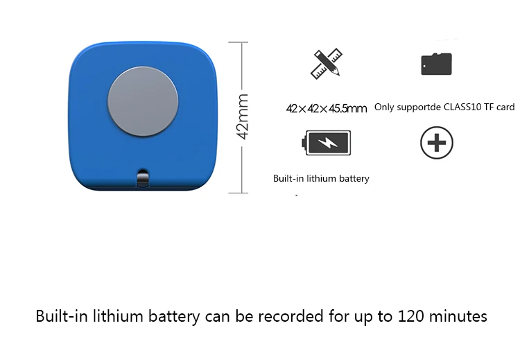 Новинка года 720p 120 широкоугольная миниатюрная камера с поддержкой Wi-Fi приложения TF карта для мониторинга на транспортном средстве