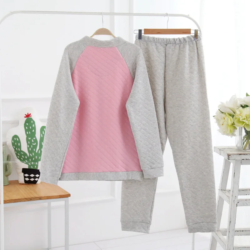 women men autumn home clothing winter (6)