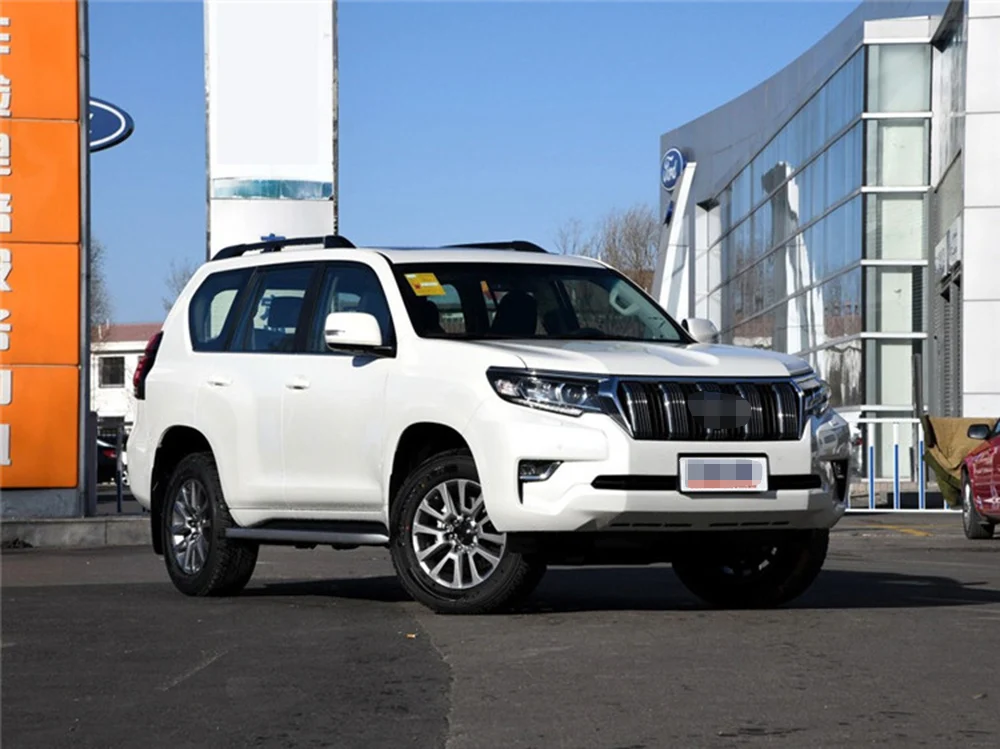 Для Toyota Prado прозрачный автомобильный налобный фонарь с прозрачными линзами, передняя крышка для авто