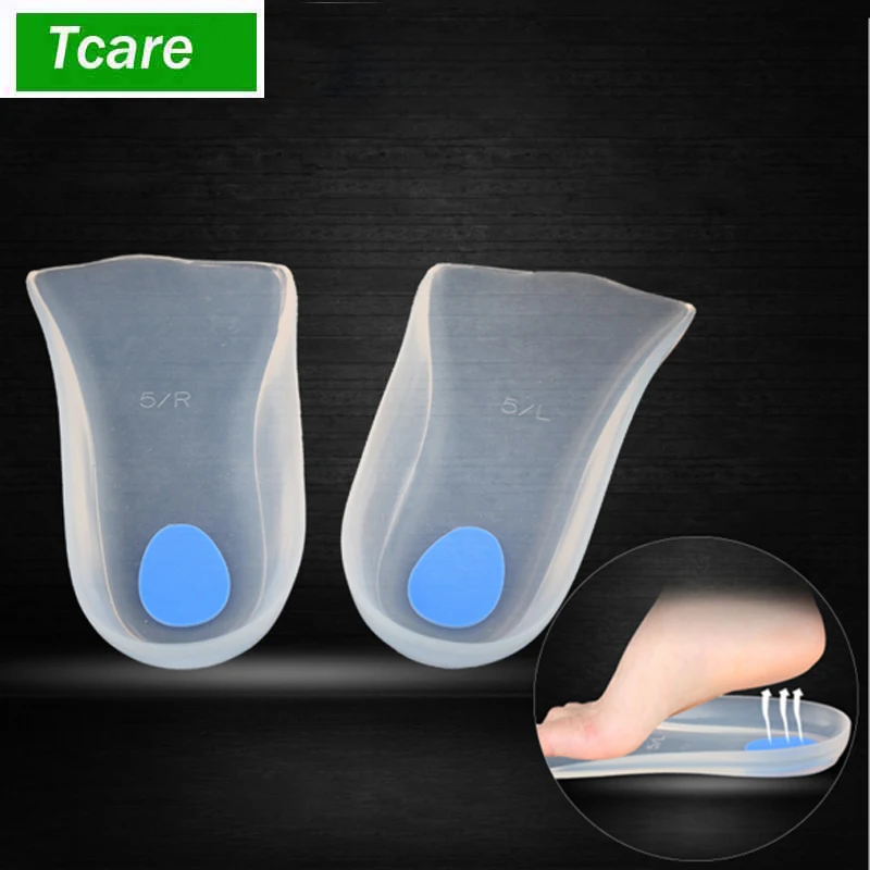 Buy 1Pair Foot Care Massage Silicone Gel Heel Cups