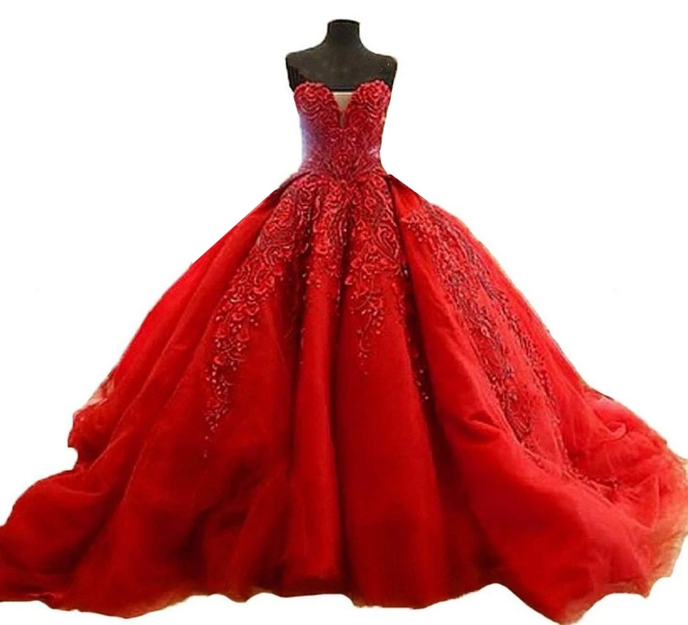 cheap red gowns