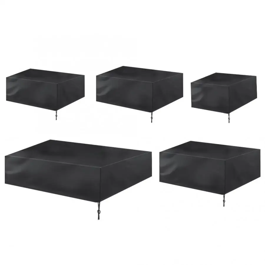 

210D / 420D Oxford Cloth Outdoor Waterproof Dust-proof Table Cover Furniture Protective Cover Dining Table Motorcycle Rain Cover