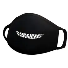 Интересный хлопок Пылезащитная маска для рта зимняя унисекс утолщенная велосипедная Удобная дышащая защитная маска для лица