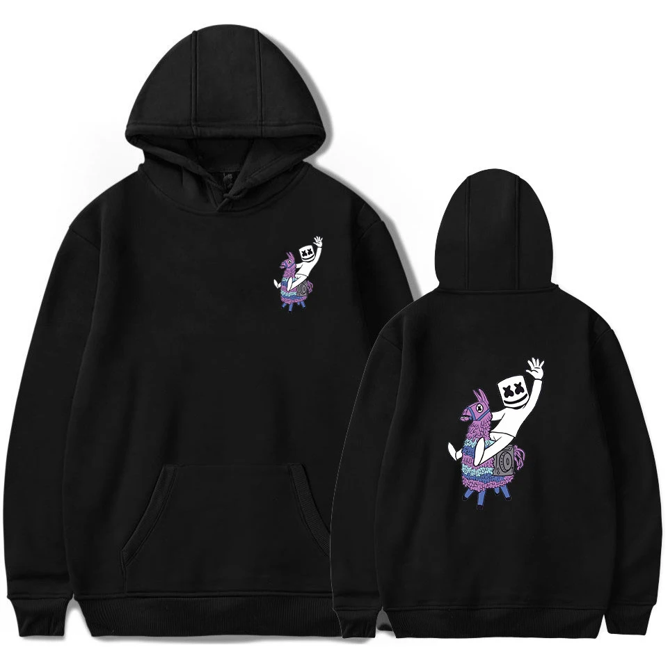 

Electronic music Marshmello Printed Funny Hoodies Sweatshirt 2019 New Harajuku Unisex Women/men Fashion Hoodies Sweatshirt