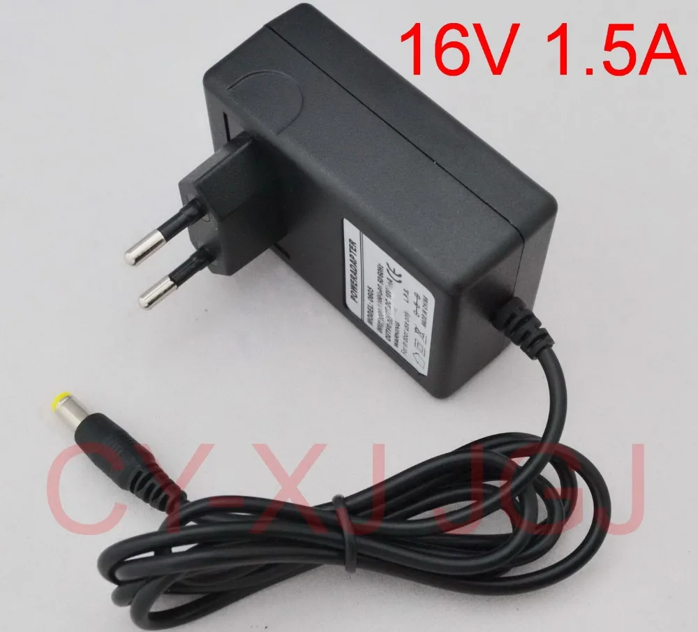 

1PCS 16V 1.5A High quality AC 100V-240V Converter Switching power adapter DC 1500mA Supply DC 5.5mm x 2.1-2.5mm EU Plug