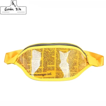

NEW Fanny Pack Pink Girl Bag Waist Bag Women Travel Handbags PVC Material Shoulder Bag Fashion Wild Cross Body Bag Purse
