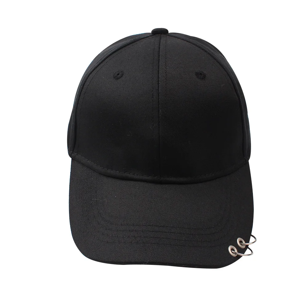 Iron Ring Men's Snapback Hat Black White Baseball Cap For Women Letter V Hip-Hop Baseball Caps Fashion Women Men Snapback Hat  (10)