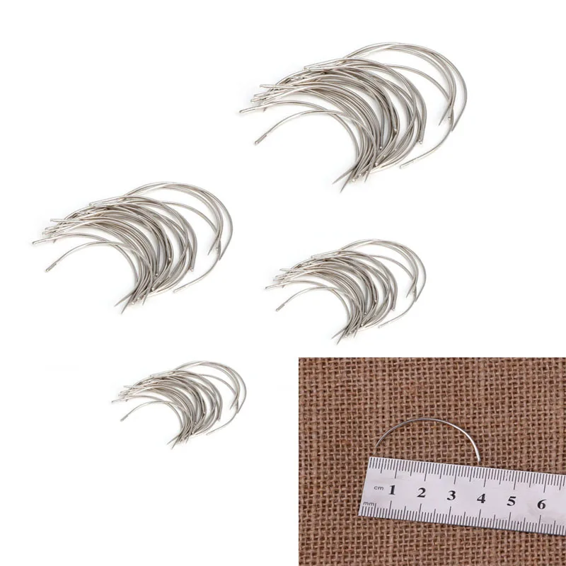 Изогнутые спицы для обивки матраса бытовые вязания 25 шт./компл.|hand sewing needles|sewing