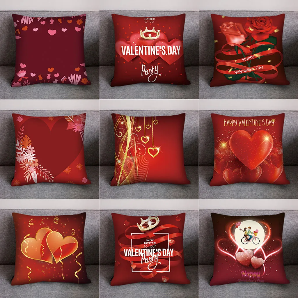 

ISHOWTIENDA Print Pillow Case Polyester Sofa Car Cushion Cover Home Decor sofa decorative cushions square printed polyester