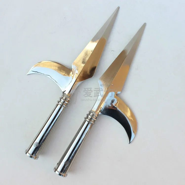 Stainless Steel Spear Head Spear With Hooked Sickle Wushu Performance Kungfu Weapon Spear Head Steel Spear Headsstainless Steel Spear Aliexpress Stainless Steel Spear Head Spear With Hooked Sickle Wushu Performance Kungfu Weapon Spear Head Steel Spear Headsstainless Steel Spear Aliexpress