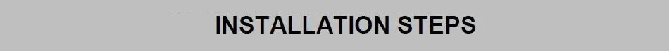 Installation Steps