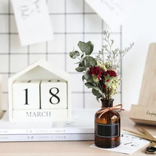 Сухой стеклянная ваза для цветов Опора ваза для украшения интерьера подруга подарок на день рождения Цветочный Ремесло Свадебные офисные стол Новые