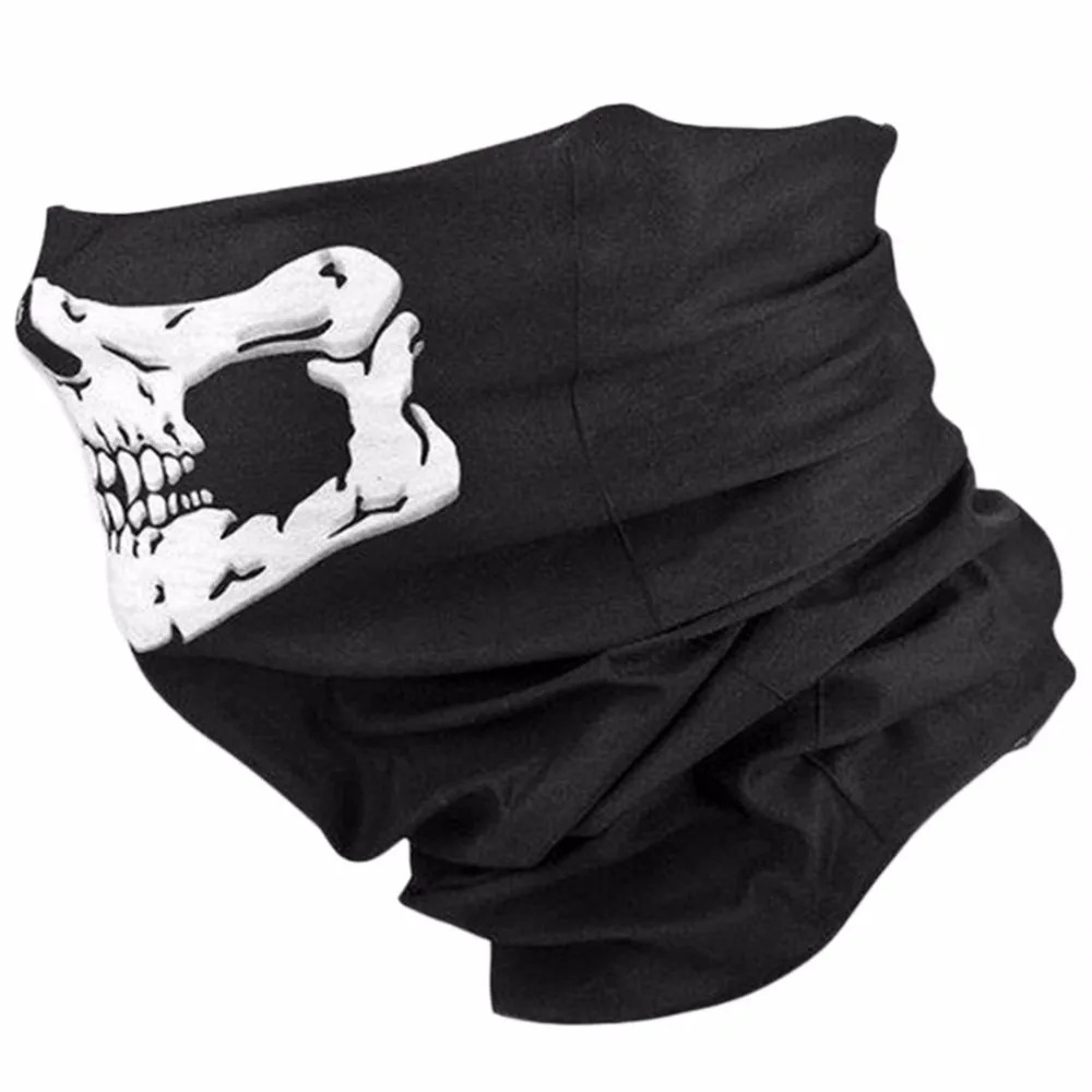 Высокое качество Балаклава с рисунком черепа Традиционная маска для лица и головы Gator черный велосипед скейтборд капюшон костюм головные уборы для вечеринки