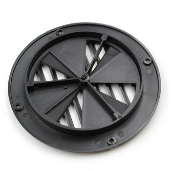 

Brand New RV Hood Round Ventilation Cover Black with Windy leaf for RV Trailer Caravan Yacht 1pcs