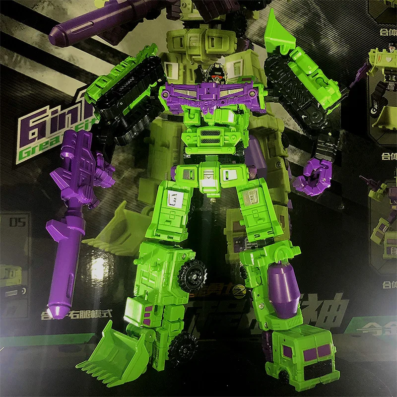 Модель трансформации Defensor Devastator фигурка игрушки экшн-фигурка Робот Пластиковые игрушки лучший подарок для образования детей