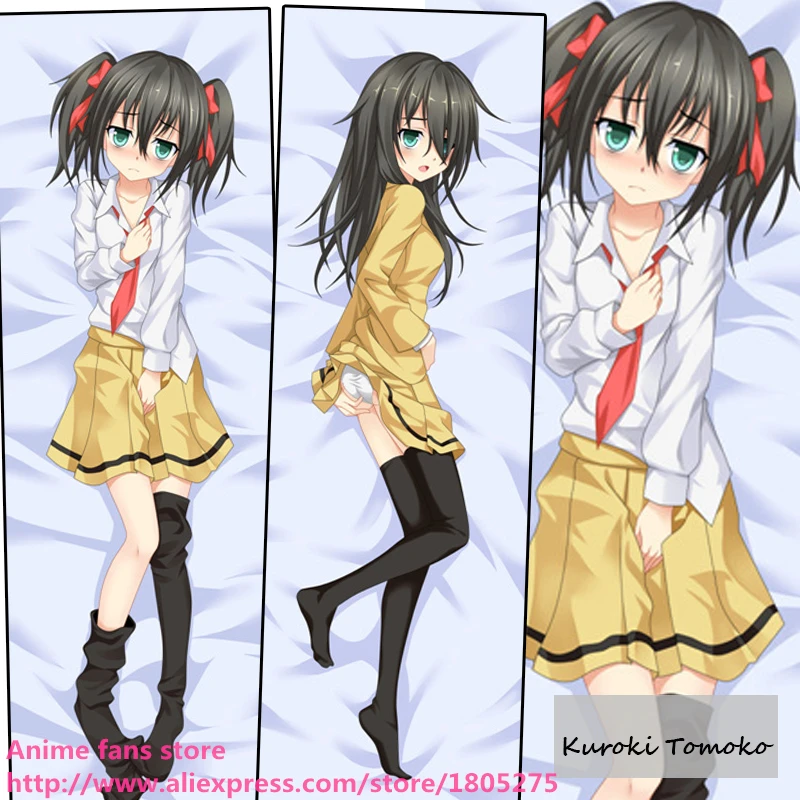 素敵なアニメをwatamote黒木智子かわいい枕ケース枕ケースカバー装飾抱きボディ寝具 Pillow Quilt Pillow Skinbedding French Aliexpress