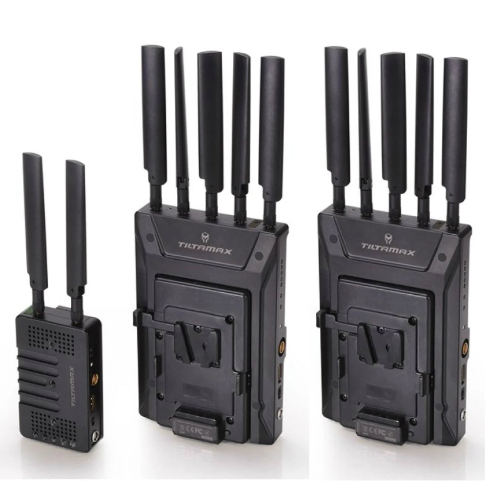 

TILTA TILTAMAX WVT-02 Wireless HD Video Transmission Suite two receivers 1080p 60Hz, 300M Broadcast Transmitter & 2 Receiver