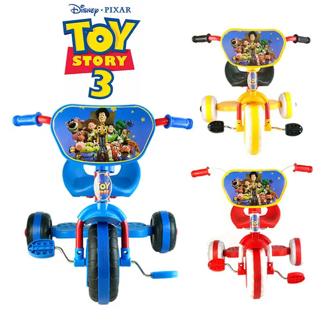 toy story 10 inch bike with stabilisers