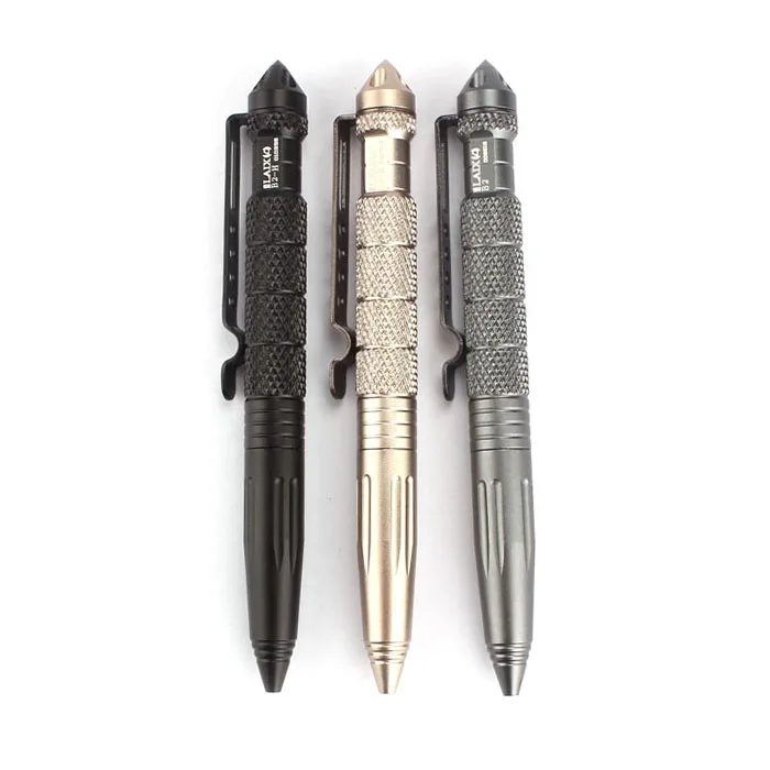 

Self - Defense Tactical Pen Cooyoo Aviation Aluminum Anti-skid Portable Tool for Travel Camping Hiking Multipurpose Aluminum Pen