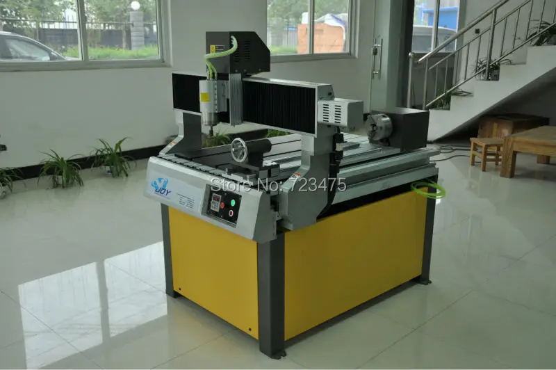 

2019 new type cnc router 6090 6040 5 axis cnc machine with rotary