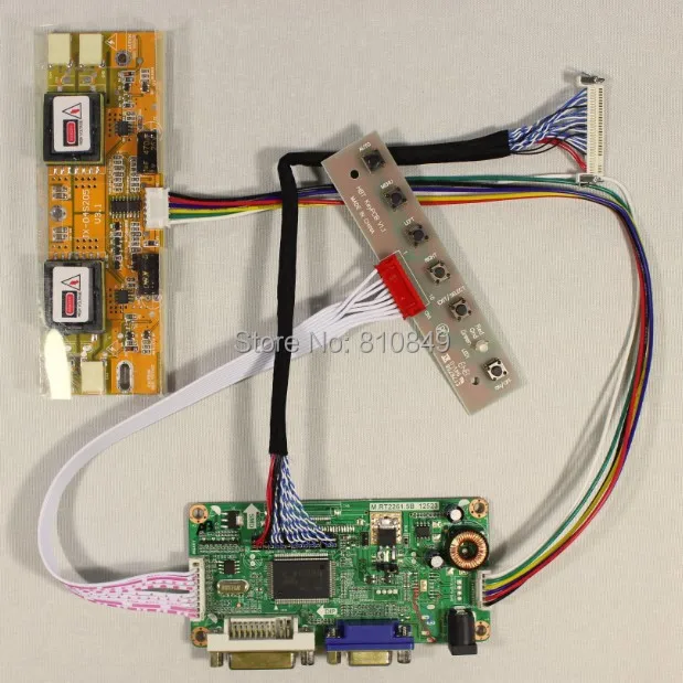 

DVI+VGA controller board work for 17inch LM170E03 M170EN01 1280*1204 lcd panel