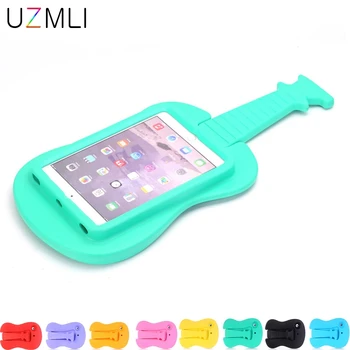 

For iPad mini 1 2 3 4 7.9" Cute Guitar Kids Friendly EVA Foam Shockproof Stand Holder Cover Case+Gifts