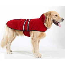 Товары для домашних животных дождевик для больших собак дождевик водонепроницаемая куртка теплая одежда для собак Новая высококачественная куртка для собак плащ для домашних животных