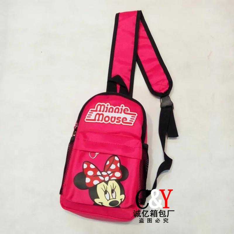 Детская сумка на плечо Disney Mickey mouse мультяшная мессенджер для девочек и мальчиков