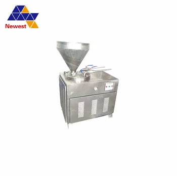 

Sausage stuffing machine for sale is suit for meat processing enterprise and catering to fill sausage and ham sausage