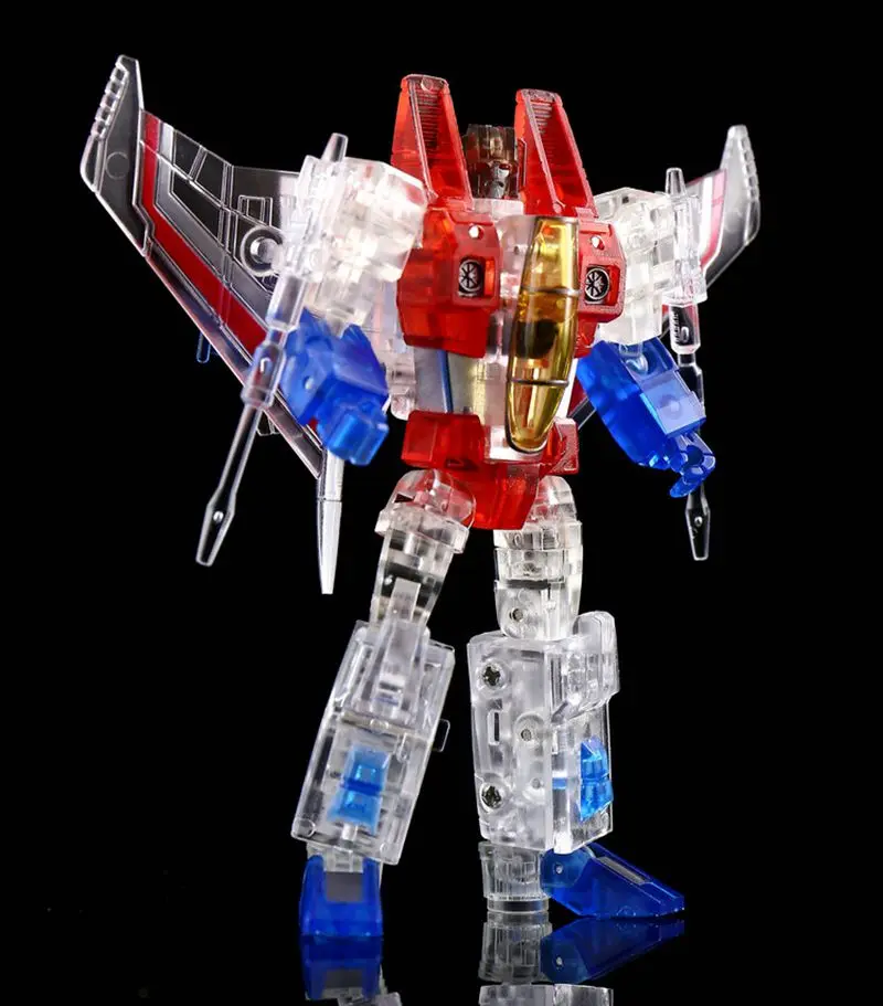 

Transformation DX9 Ghost Transparent Red Spider X16G Aircraft F11 Pocket War Small G1 Animation PVC Action Figure Toy