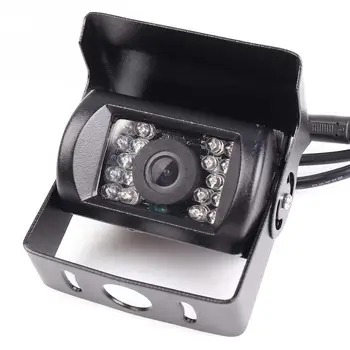 

Eunavi Car Truck Waterproof 18 LED Night Vision Backup Rear View Camera