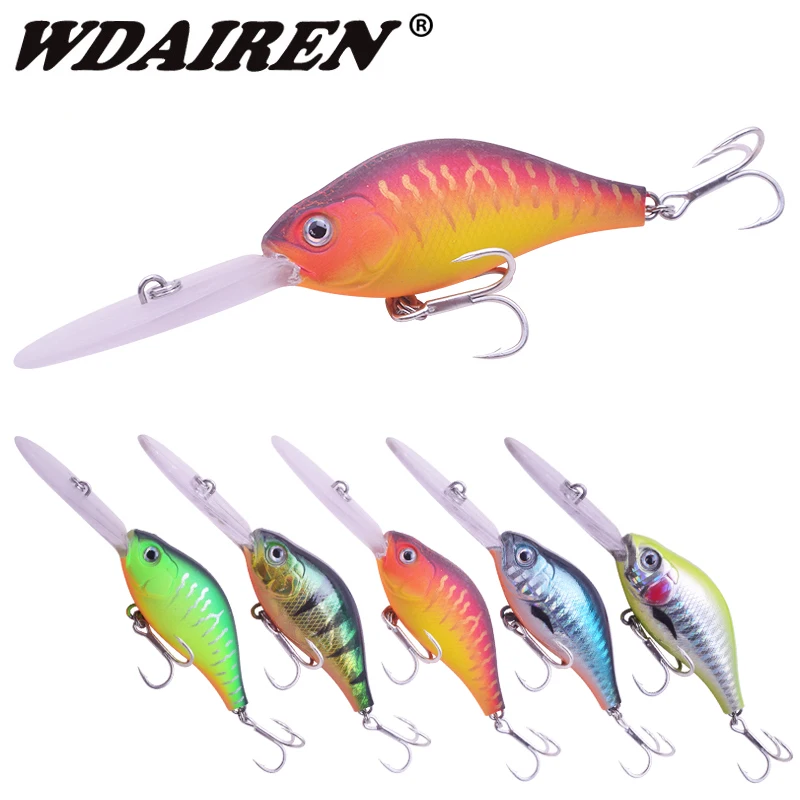 WDAIREN Deep dive Floating Fishing señuelo 10,5 cm 15g Pesca anzuelos pez Wobbler Tackle Crankbait Artificial Japan Hard Bait WD-525 WDAIREN Deep dive Floating Fishing señuelo 10,5 cm 15g Pesca anzuelos pez Wobbler Tackle Crankbait Artificial Japan Hard Bait WD-525