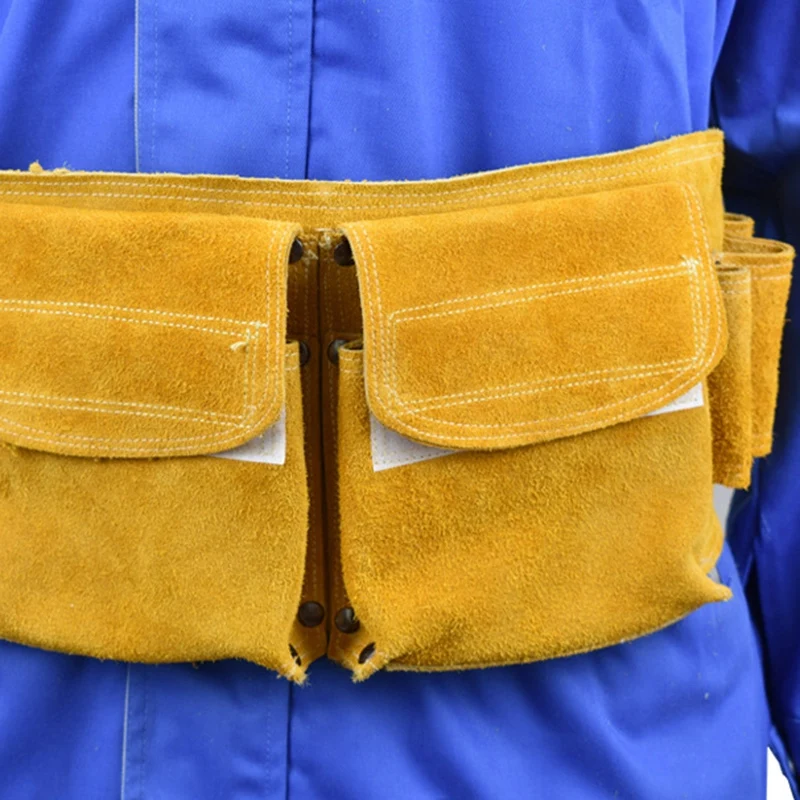 Кожаный Ремкомплект сумка карманная аппаратная инструмент ремень для высотных строителей электрика