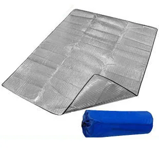 Camping Barraca Air Mattress Moisture-proof Pad Outdoor Double Faced Aluminum Broadened Thickening Tent Picnic Rug Floor Mat