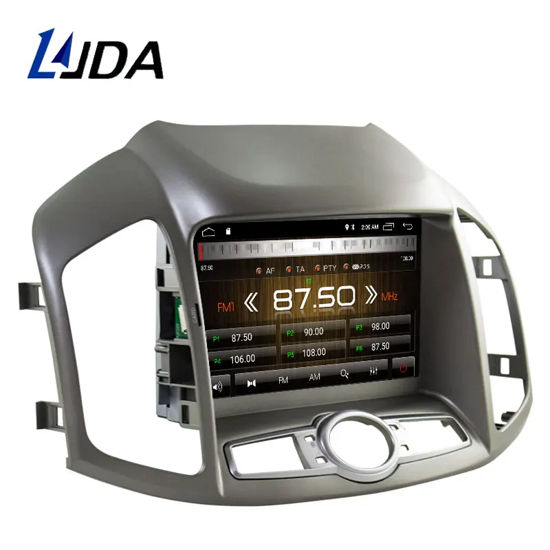 LJDA Android 10 Car DVD Player for Chevrolet Captiva 2006-2015 multimedia Autoaudio Radio GPS Navig