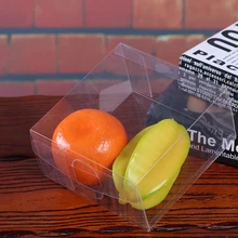 Заводская изготовленная на заказ PP/PET/PVC прозрачная складная коробка для подарка пластиковая прозрачная маленькая коробка поставщики- PX20059