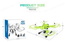 2016 New Arrival JJRC H26D 2.4GHz 4CH 6 axis RC Quadcopter Drone with 5.0MP Wide Angle Camera Remote Control Helicopter