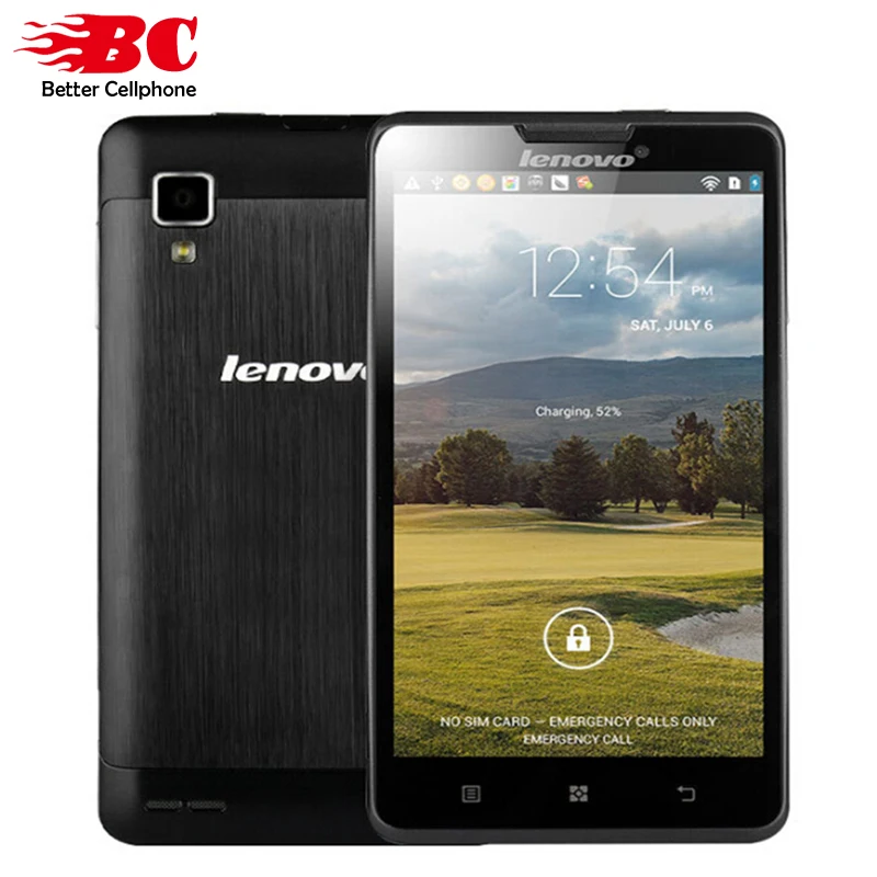 Original Lenovo P780 Cell Phones MTK6589 Quad Core 5 1280x720 Android 4 4 Gorilla Glass1280x720 1GB