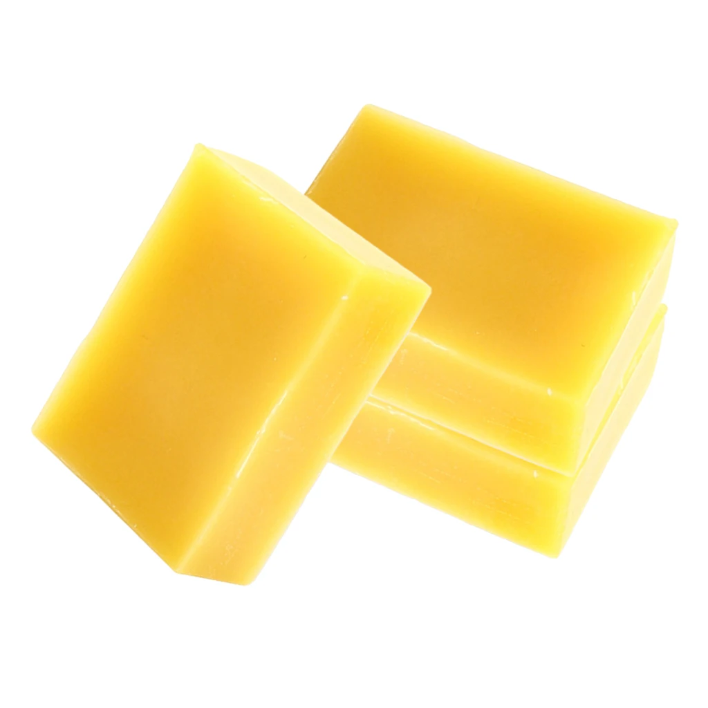 45g Natural Pure Beeswax Wax Block For Wood Furniture Floor Boots Collectable Jewelry Leather Polishing