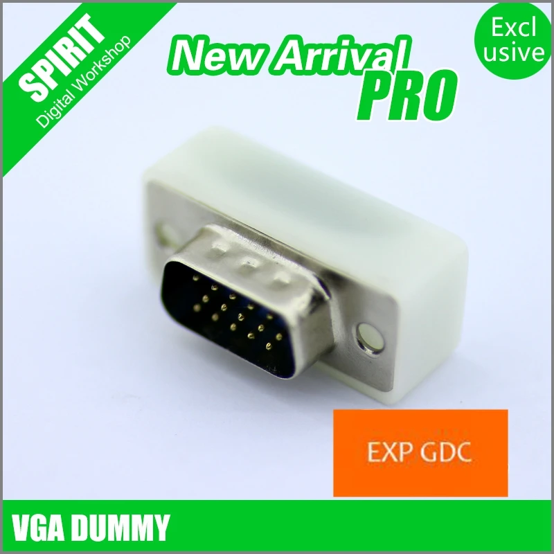 

EXP GDC VGA Dummy External Independent Graphics Adapter VGA Virtual Display Compatible With LED