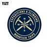 YJZT, 12,7 см * 12,7 см, экспедиция, альпинизм, кемпинг, ПВХ, мотоциклетная Автомобильная наклейка 11-00775 ► Фото 1/2