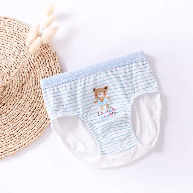WEIXINBUY 6 Styles Newborn Baby Cotton Underwear Baby Girls Boys Underwear Sweet Smile Panties