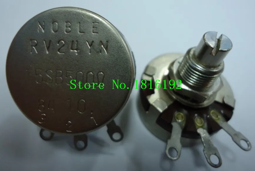 Japan imported potentiometer NOBLE Noble RV24YN 15S B500 Europe, 15mm