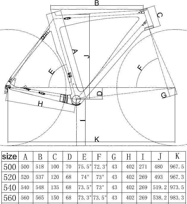 Sale 319# Toray Carbon Full Carbon Fiber Road Bike Bicycle Cycling Frame +  Seatpost + Clamp 0