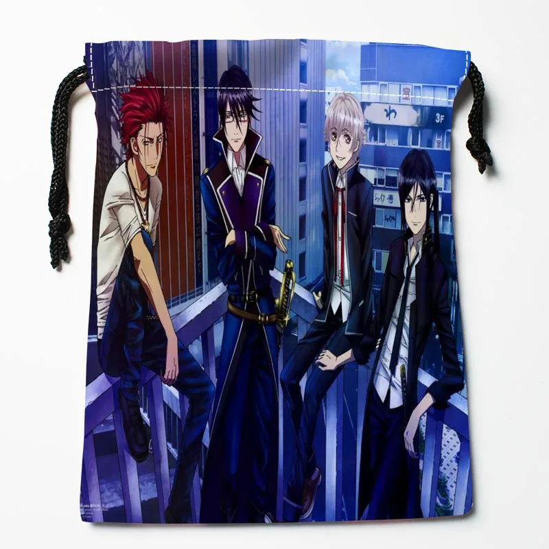 

Best Anime K Project Drawstring Bags Custom Storage Printed Receive Bag Compression Type Bags Size 18X22cm Storage Bags