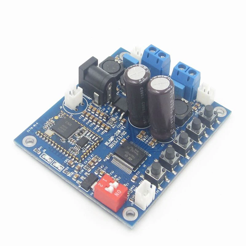 

Durable Quality Digital Bluetooth CSR4.0 audio module Receiver mini Amplifier Board Module TDA7492P 25W+25W decodificador
