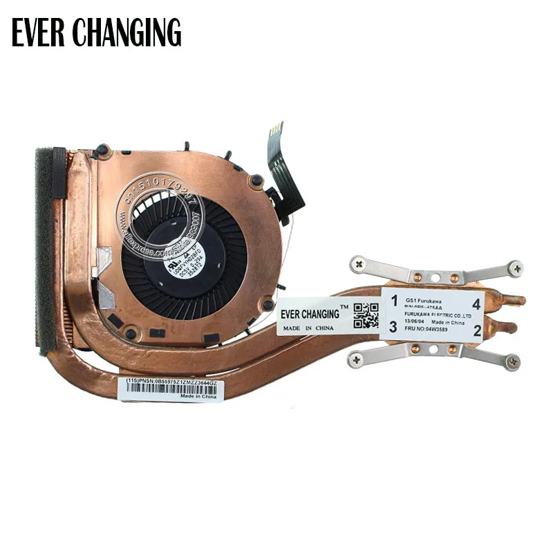 Original for IBM for Lenovo X1 X1C Carbon CPU Cooling Fan Heatsink fan 04W3589 ,Free shippingin