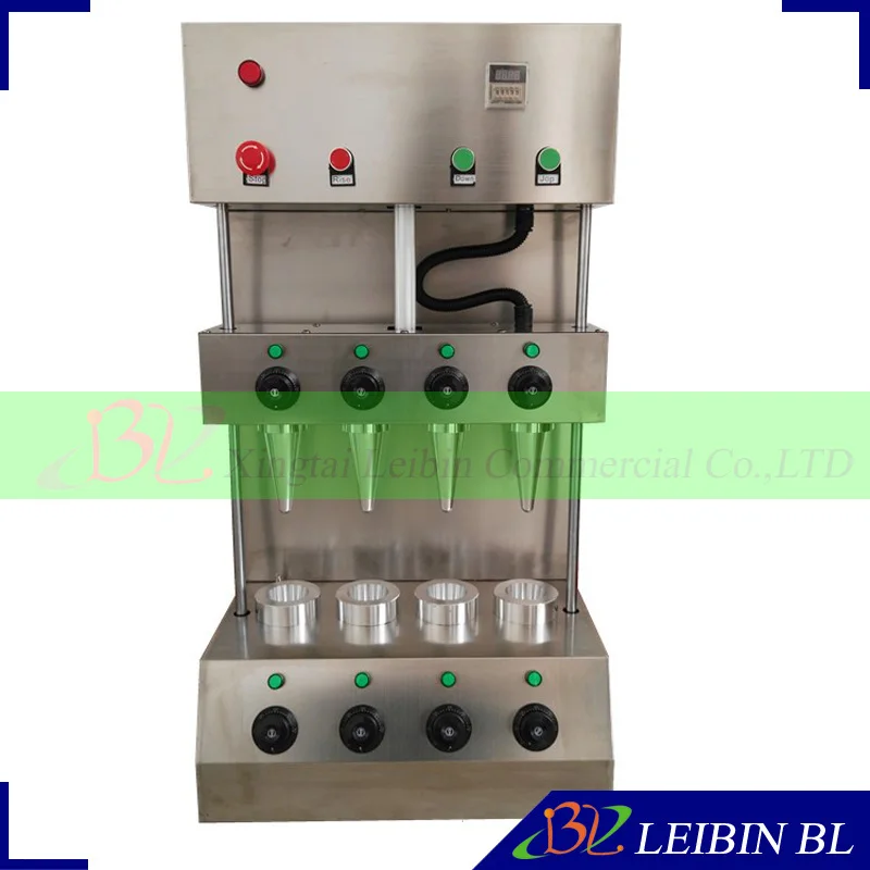 

Commerical with CE Pizza waffle cone maker making machine