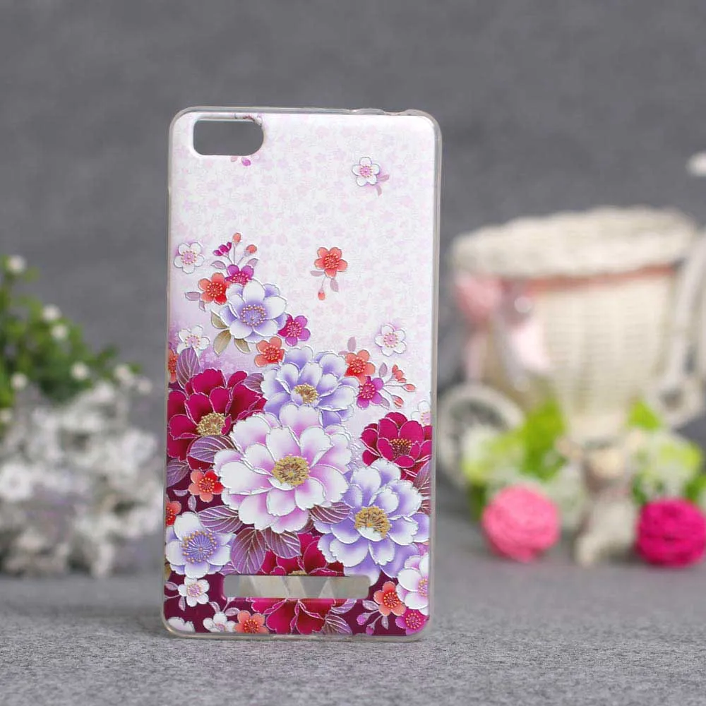 Для Coque Xiaomi mi 4c mi 4i силиконовый чехол ТПУ задняя крышка для Fundas Xiaomi mi 4c 4i чехол 3D узор Капа для Xiao mi M4C M4i чехол s