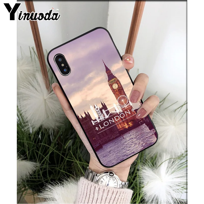 Мягкий чехол Yinuoda из ТПУ для iPhone X XS MAX 6 6s 7 7plus 8 8Plus 5|Бамперы| |